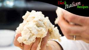 biga dough for homemade leavened products