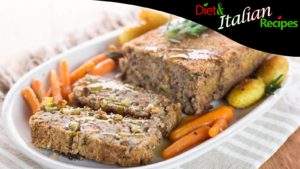 vegan meatloaf with lentils and vegetables light recipe