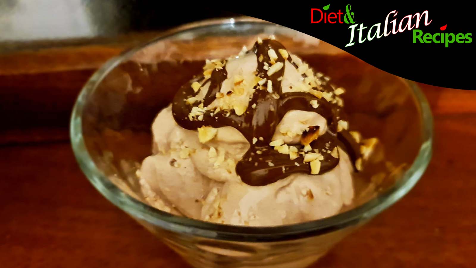 cream and nutella ice cream without milk
